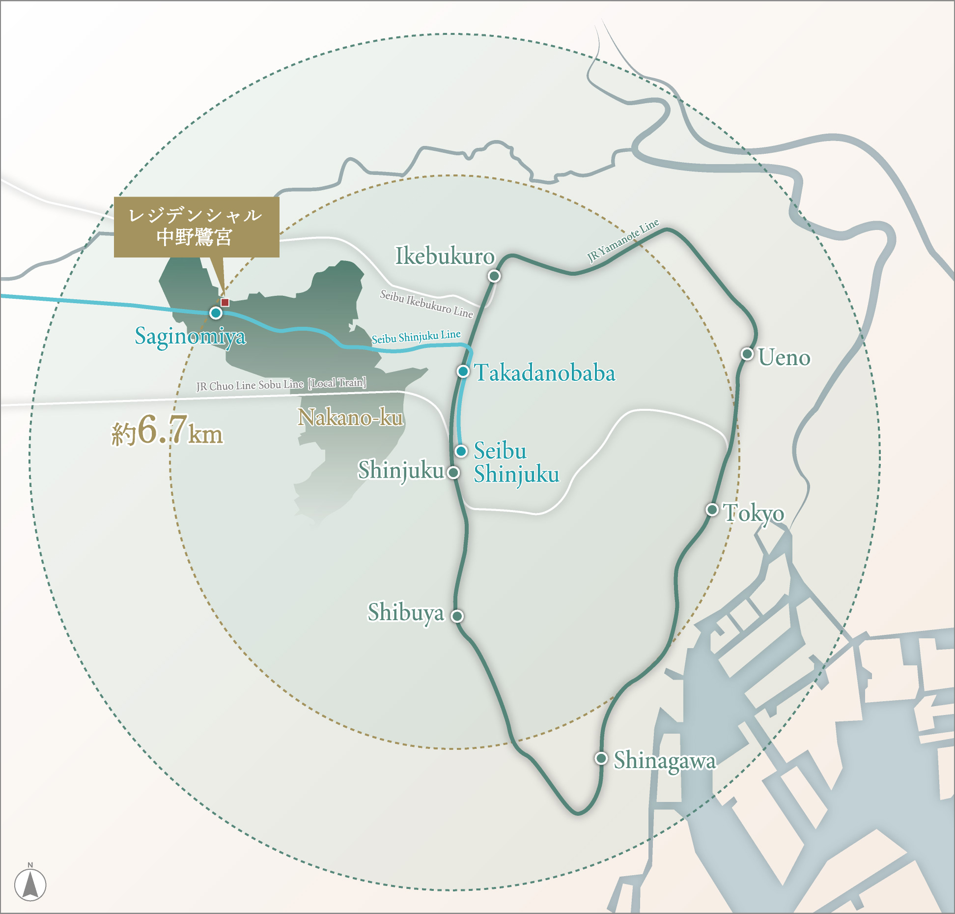 立地概念イラスト