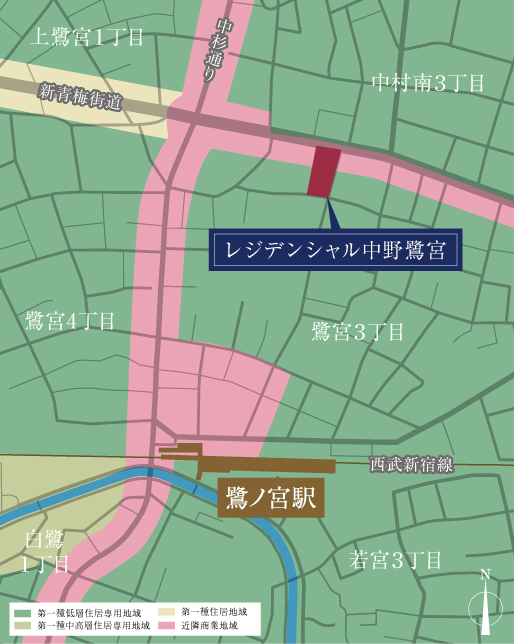 用途地域概念図
