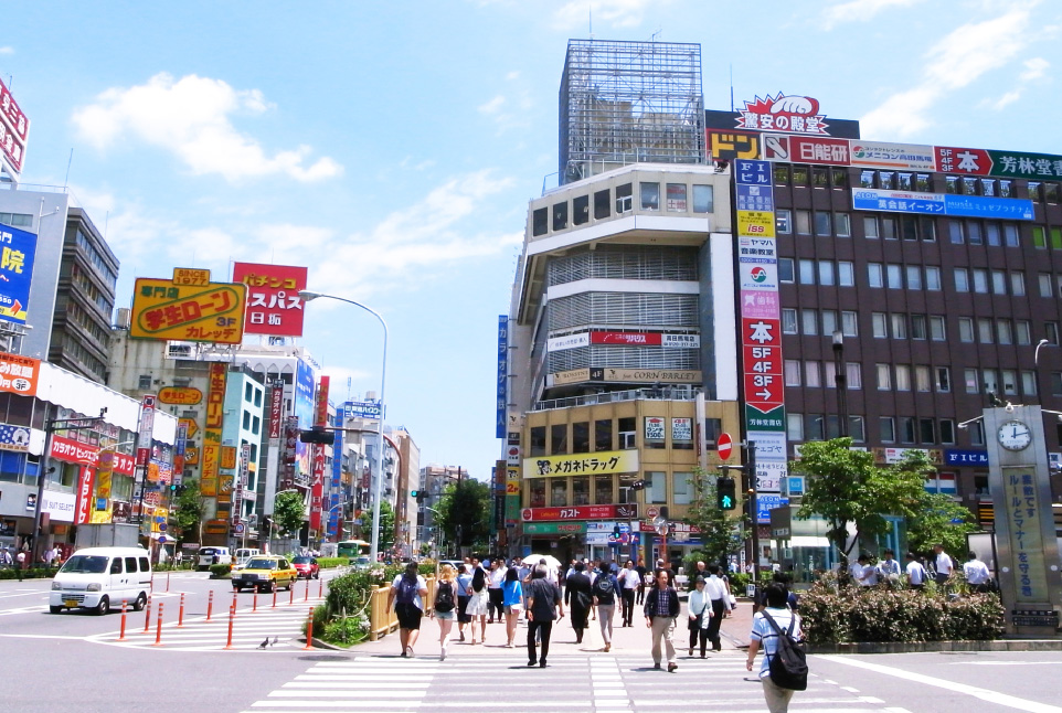 高田馬場駅周辺