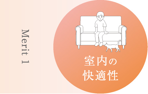 Merit1　室内の快適性